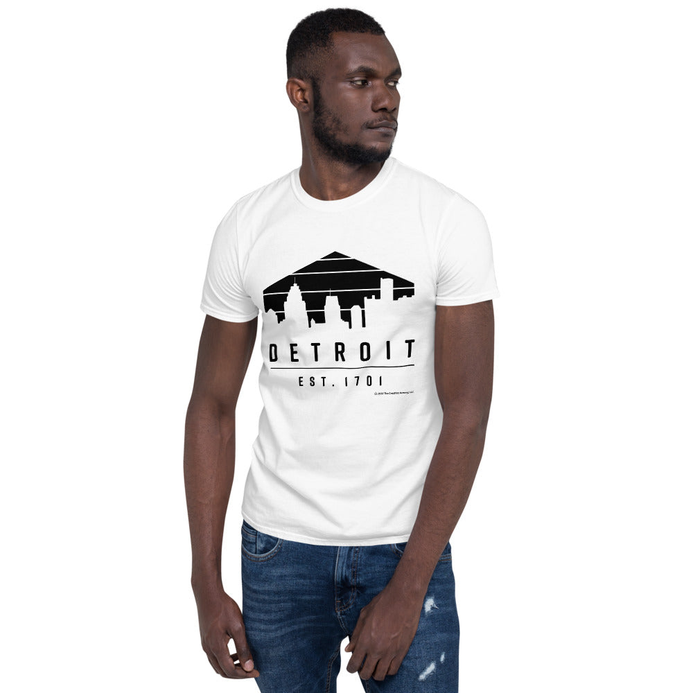 Detroit 1701 T-Shirt - White/Black